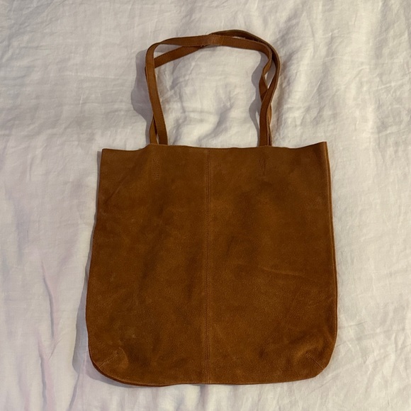Handbags - Brown Leather Tote Bag
